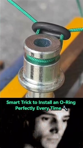 The Right Way to Install a Rubber O-Ring (No Twisting) 🔧 #shorts