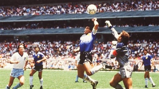 World Cup moments: The 'Hand of God'