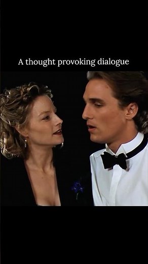 Jodie Foster and Matthew McConaughey in Contact (1997) directed by Robert Zemeckis