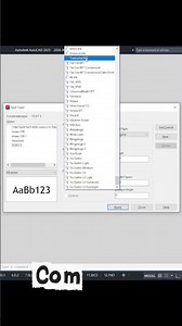How to Create and Setup Your Own Text Style in AutoCAD