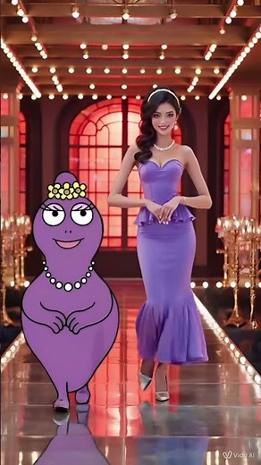 Barbapapa Family Catwalk: Rainbow Crew Cartoon vs REAL Life! 🌈✨