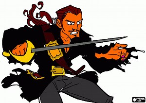 Will Turner coloring page, printable Will Turner