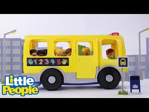 Little People Toys! | Don't Miss The Bus!