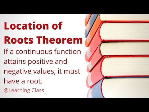 Bolzano Root Location Theorem (Proof) | Continuity | Advanced Calculus