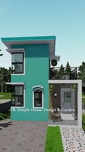 Tiny Loft House Design Idea for you🏡🥰 #reels #reelsfb #fblifestyle #reelscontest #pinoyreels #smallhousedesign #simplehouse #bungalowhouse #2bedroom #house #home #floorplan #lowbudgethouse #lofthouse #houseplan #tinyhouse #minimalist #desainrumah #casa #reelsviral #reelshouse #housedesignideas #modernhouse | Simple House Design & Garden