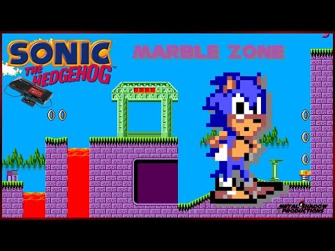 [WIP] Marble Zone in Sonic 1 Master System (Act 1 Test)