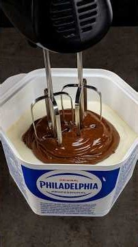 Mix Nutella with cream cheese. You'll never buy dessert again!