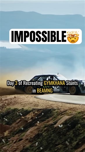Recreating GYMKHANA Stunts🤯 #drift #simdrifting #cars #gymkhana