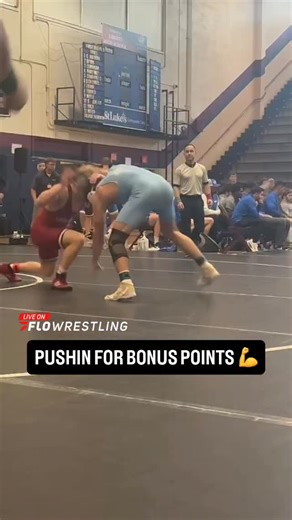 Wyatt Henson pushed for the TECH for @lockhavenwrestling at @journeymenwrestling Wranglemania! | FloWrestling
