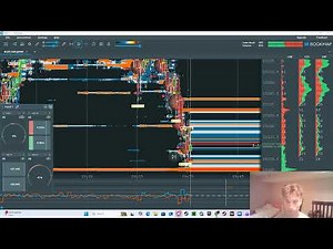 Nq live trading using bookmap and orderflow