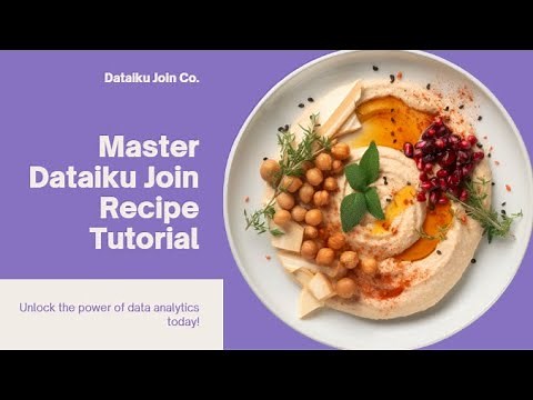 Dataiku Join Recipe Tutorial: How to Combine Data from Multiple Sources