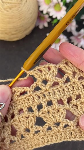 Crochet simple pattern stitch