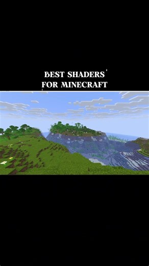 BEST SHADERS FOR MINECRAFT #minecraft #cool #shaders