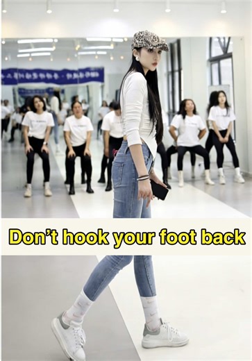 Model Walking Tips: Avoid Hooking Your Foot Back