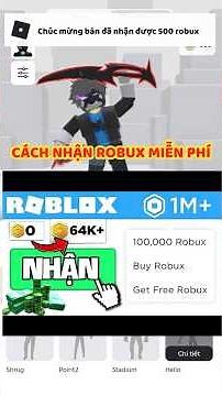 Cách nhận robux miễn phí thành công 100% 2025