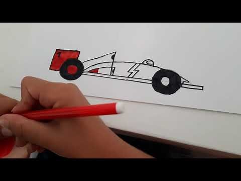 comment dessiner une formule 1