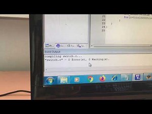 Interface a simple Switch and display its status through Relay, Buzzer and LED