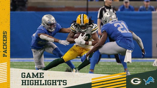 Game Highlights: Packers vs. Lions | Week 18