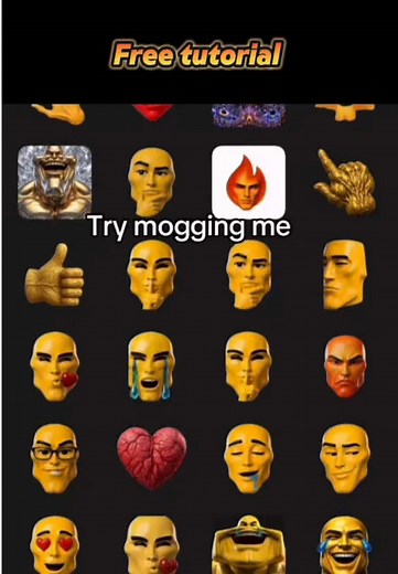 How to Get the Emoji Mogged Effect