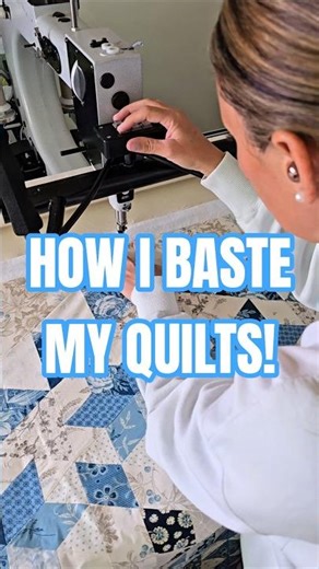 HOW I BASTE MY QUILTS