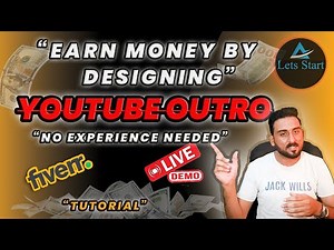 “Earn Money by Designing YouTube Outros – Tutorial” 2025
