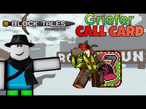 How To Get "Call: Griefer" Card In Roblox BLOCKTALES! [Demo:5]