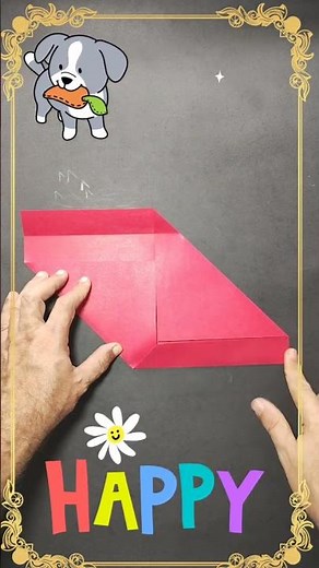 How to make an origami paper envelope/invitation, Super Easy