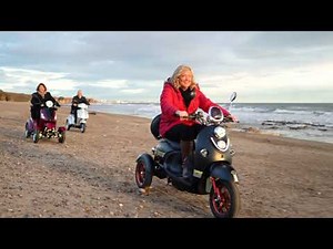 All Terrain Green Power Mobility Scooters