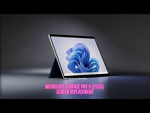 Microsoft Surface Pro 9 (2038) Screen Replacement – Step-by-Step Repair Guide