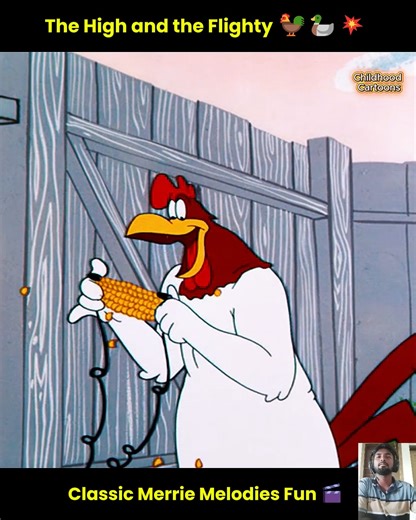 96K views · 2.5K reactions | The High and the Flighty 閭 Daffy Tricks Foghorn & Barnyard Dawg in a Feathery Feud!  Classic Merrie Melodies!  | Childhood Cartoons | Facebook
