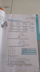 Squares ind Square Roots57EXERCISE 5.11. What will be the un... | Filo