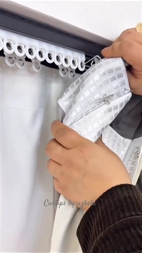 How to install slider curtain #homedecore #diy #tips #tricks #sewing
