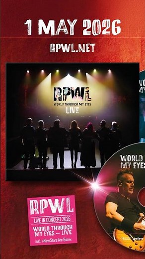 "World Through My Eyes - Live" (CD unboxing)