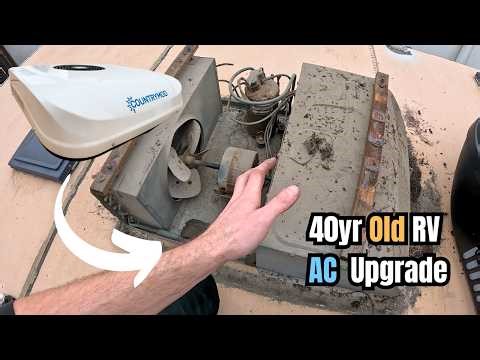 Amazing RV Upgrade for Off Grid Cooling CountryMod 12V Air Conditioner