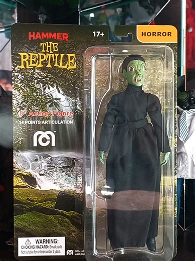 MEGO HORROR THE REPTILE #thereptile1966 #mego #megofigures #megohorror #megothereptile