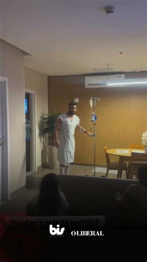 😂 Henrique receives a visit from his children right after surgery and is in great spirits