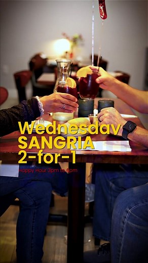 🍷✨ Spice up your Wednesdays with our Sangria Happy Hour at Parva Restaurant, Deland, FL! From 3pm to 6pm, indulge in our 2-for-1 Sangria special and let the midweek celebrations begin. Perfect for unwinding after work or gathering with friends, our vibrant sangrias promise to lift your spirits. Don't miss out on making Wednesdays your favorite day of the week. Join us for flavors that dazzle and memories that last. Cheers to happiness in a glass! 🌞🎉 📍1330 N Woodland Blvd, DeLand, FL 32724 📞