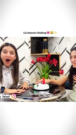lie Detector Challenge 💗😅✨#sistrology