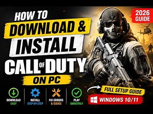 How To Download & Install Call of Duty on PC (2026) | Full Setup Guide Windows 10/11