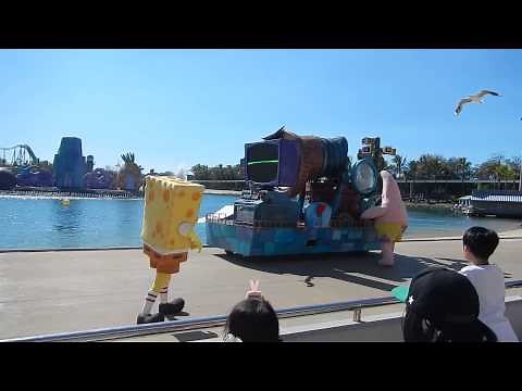 Seaworld Spongebob Squarepants Parade