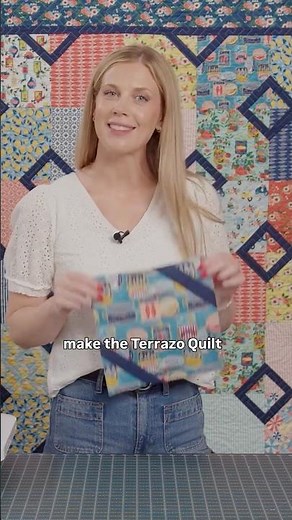 Quilt Pattern For Large Prints | Pattern Friendly Quilt Tutorial