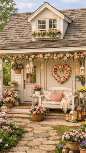 Spring Decorating Ideas Inside a Charming Cottage 🌸🌼