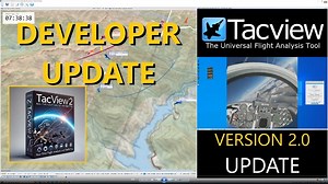 【TACVIEW 2.0 | 熟肉】 简洁界面，多窗口展示，重大升级！