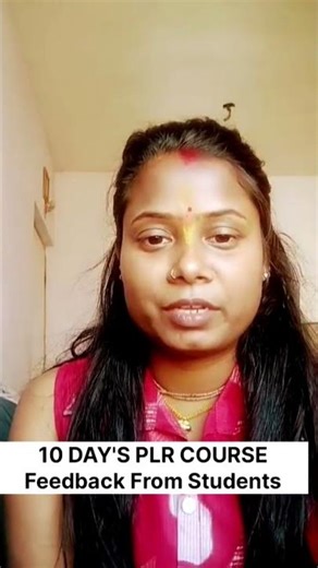 10 DAY'S PLR COURSE Feedback From Students