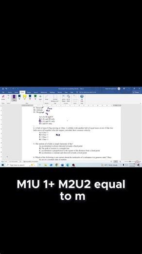 Watch This Collision Problem Solved Step by Step #exam #collision