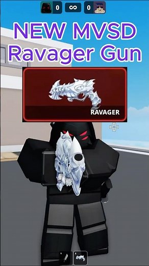 MVSD Ravager Gun Showcase ! #roblox #mvsd #murderersvssheriffsduels #mm2 #ravagermvsd