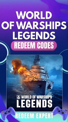 World of Warships Legends Codes | World of Warships Legends Redeem Codes | WoWs Legends Codes