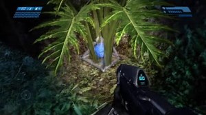 Secret active camo location on 343 Guilty Spark in Halo: Combat Evolved