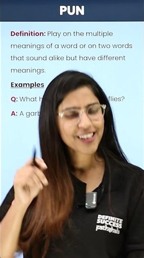 Learn English Literary Devices | Pun | Daily English Learning #cbse2023 #nehamam