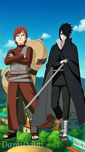 Gaara VS Sasuke Who is stronger? #naruto #sasuke #narutoedit #narutoshippuden #gaara #narutouzumaki